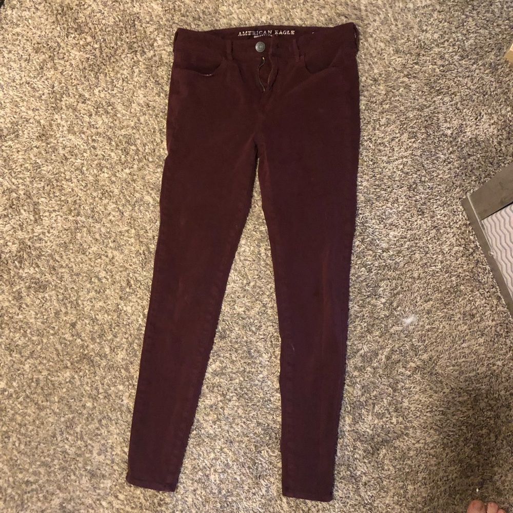 Maroon Jeggings
